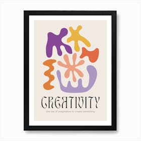 Creativity Matisse Poster Art Print