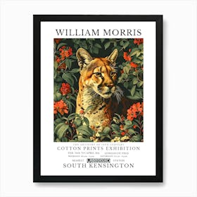 William Morris Exhibition Animals Series 68 Art Print