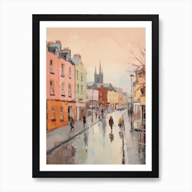 Dreamy Winter Painting Dublin Ireland 1 Poster