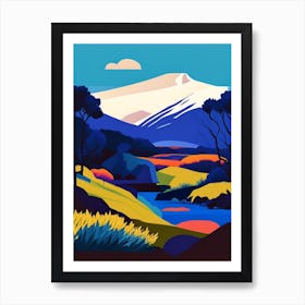 Thingvellir National Park Iceland Pop MatisseII Art Print