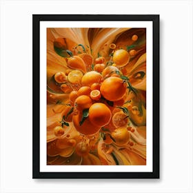 Oranges Art Print