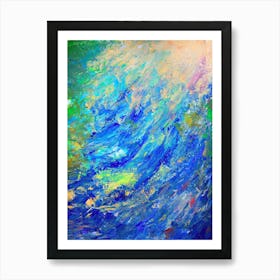 Abstract By Person Art Print