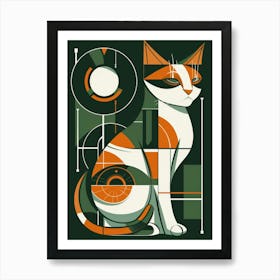 Cat In Space 3 Art Print