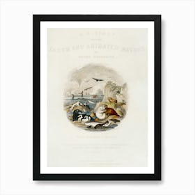 Hand Drawn Of Animals, Oliver Goldsmith Art Print