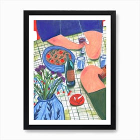 Fine Dining Art Print