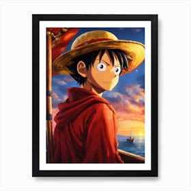 One Piece Wallpaper 1 Art Print