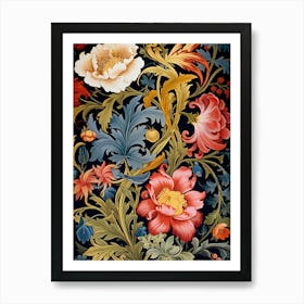 Floral Tapestry 4 Art Print