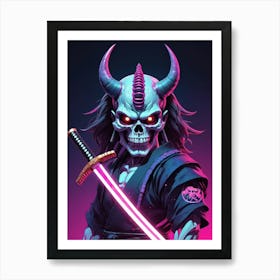 Samurai 6 Art Print