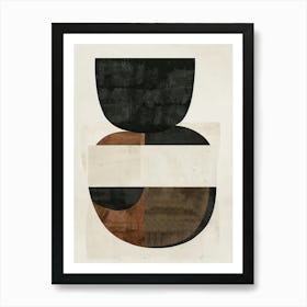 Ligao Stone Park Bauhaus Minimalist Art Print