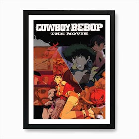 Anime Series Cowboy Bebop 1 Art Print