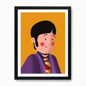 Paul Mccartney Portrait Art Print