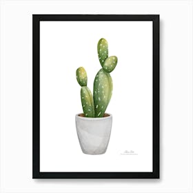 Aloe vera plant. Green plant. Beautiful plant. Thorns plant. Aloe vera flowers.5 Art Print