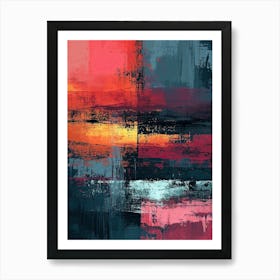 Abstract Canvas Print | Pixel Art Series 2 Art Print