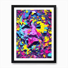 Abstract Face Art Print