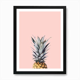 Pineapple collage 6 Art Print