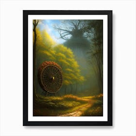 Fairy Wheel Art Print