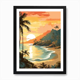 Anse Chastanet Beach St Lucia 3 Art Print