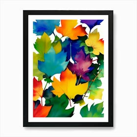 Autumn Leaves 13 Art Print