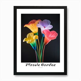 Bright Inflatable Flowers Poster Moonflower 3 Art Print