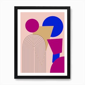 Pink Martini Art Print