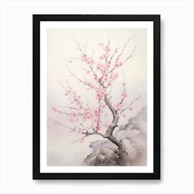 Cherry Blossom Tree Art Print