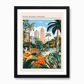 Royal Botanic Gardens Sydney Australia Art Print