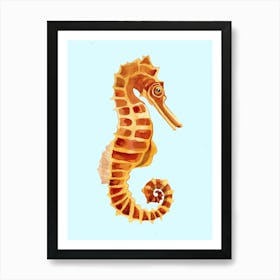 Seahorse Art Print Art Print