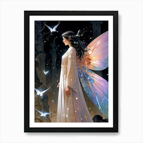 Fairy With Wings Affiche