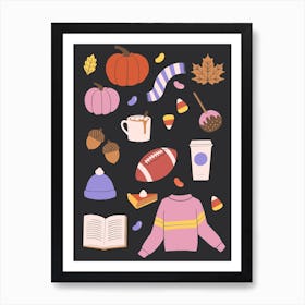 Fall Composition Art Print