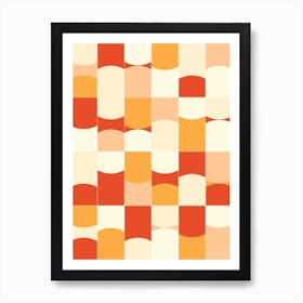 Vivid Tiles 02 Art Print