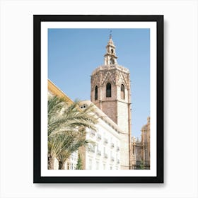 Cathedral In Valencia // Valencia, Spain, Travel Photography Art Print