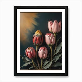 Proteas Art Print