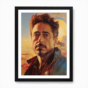 Robert Downey Jr (4) Art Print