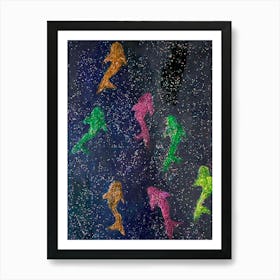 Cosmic Fish Art Print