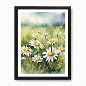 Daisy flowers Poster