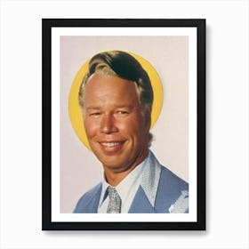 George Kennedy Retro Collage Movies Art Print