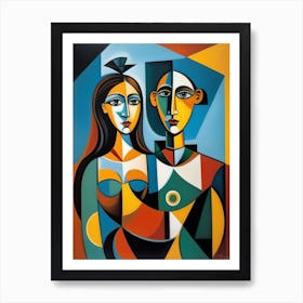 Man And Woman Art Print