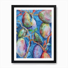 Mango Classic Fruit Art Print