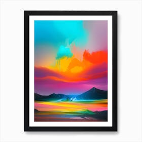 Abstract Painting 1 Art Print