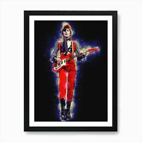 Spirit Of David Bowie 2 Art Print