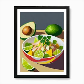 Mexican Salad Art Print