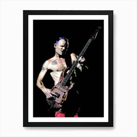 flea Red Hot Chilli Peppers band music 2 Art Print