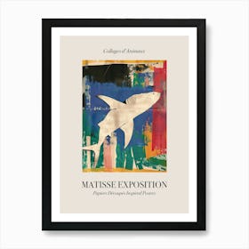 Shark 1 Matisse Inspired Exposition Animals Poster Art Print