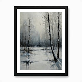 Winter Landscape 5 Art Print