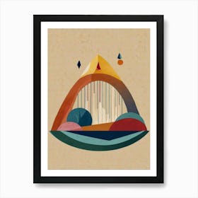 Mountain In The Sky Art Print