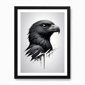 Eagle Head Art Print