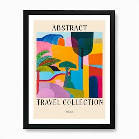 Abstract Travel Collection Poster Bahrain 2 Art Print