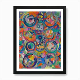 Abstract Painting 464 Art Print