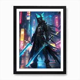 Demon 4 Art Print