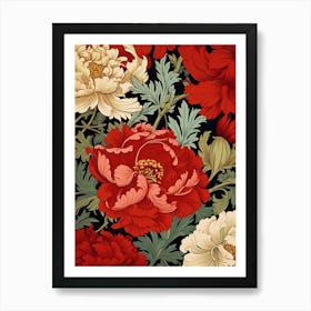 Peonies 29 Art Print